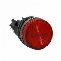 Лампа сигнальная, 22мм²  220В, AC/DC Красный |  код.  la-ens-r-220 |  EKF